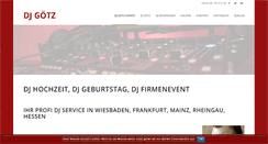 Desktop Screenshot of dj-goetz.com